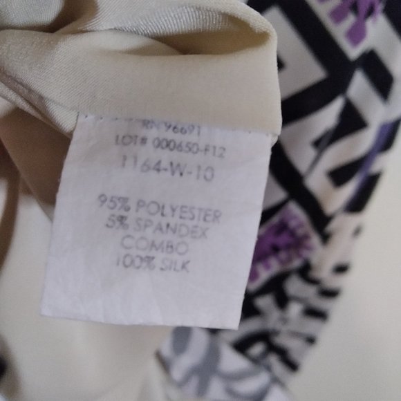 Gorgeous ANALILI Dress, High end Boutique Dress with bold colourful print - Picture 9 of 14